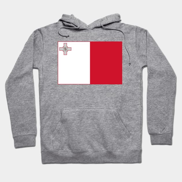 Flag of Malta Hoodie by COUNTRY FLAGS